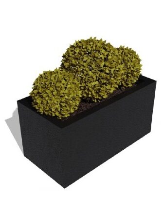 Fioriera Rettangolare 100x40x40 cm